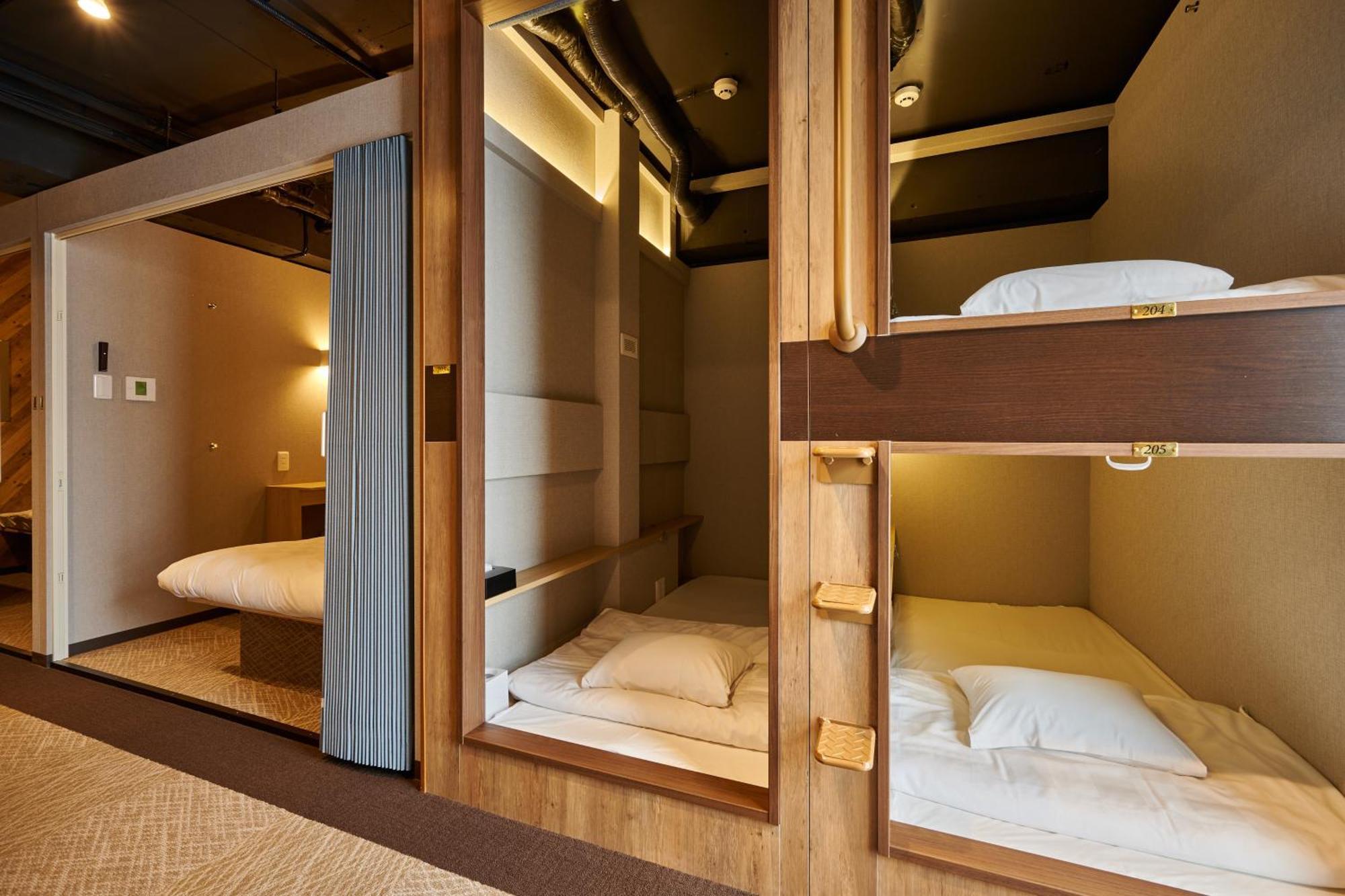Capsule Hotel Continue Nijojokita Kyoto Luaran gambar