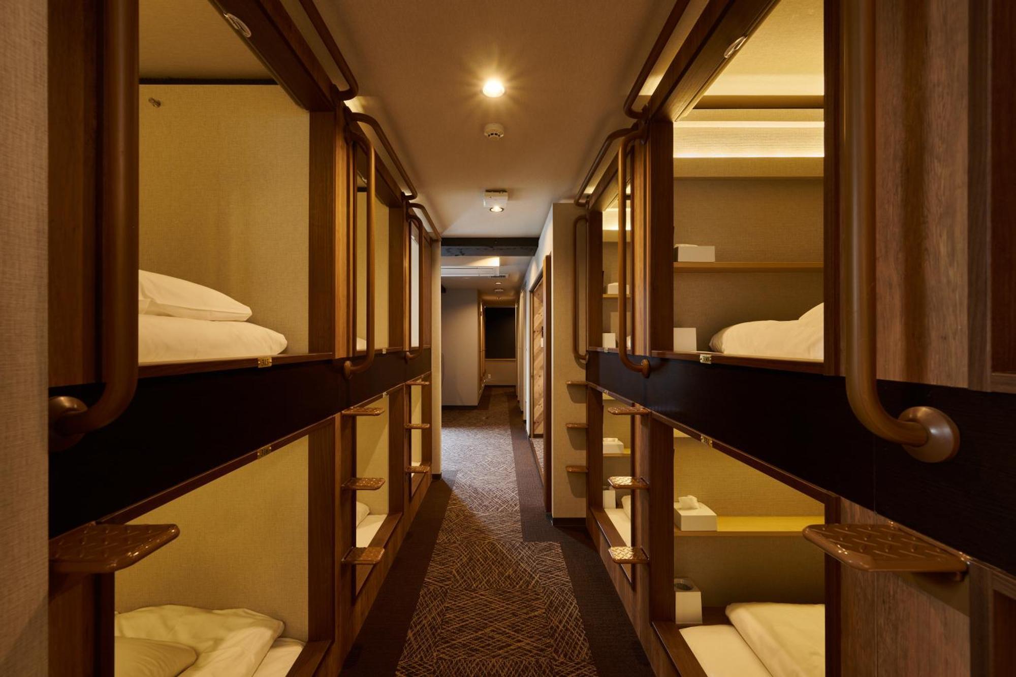 Capsule Hotel Continue Nijojokita Kyoto Luaran gambar