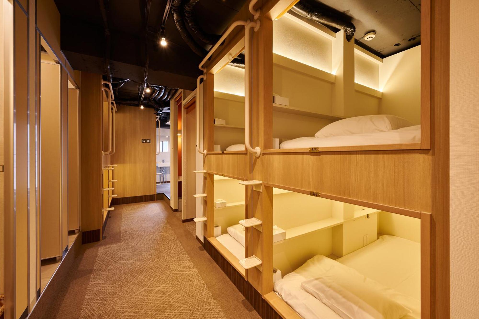 Capsule Hotel Continue Nijojokita Kyoto Luaran gambar