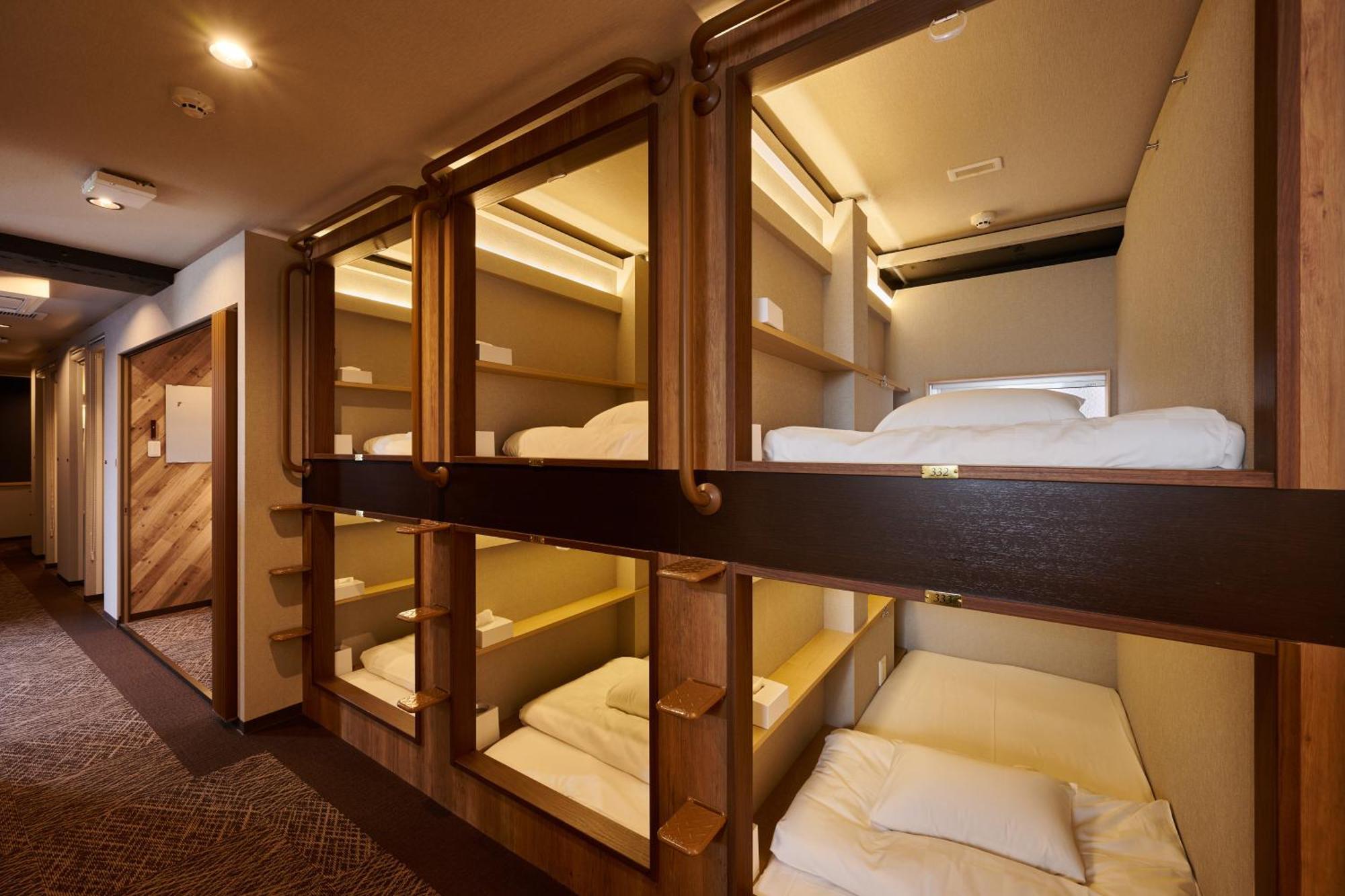 Capsule Hotel Continue Nijojokita Kyoto Luaran gambar
